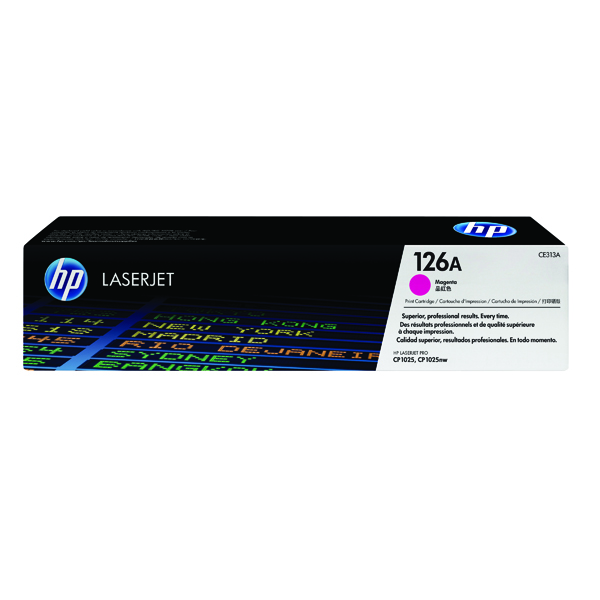 HP 126A LASER TONER MAGENTA CE313A