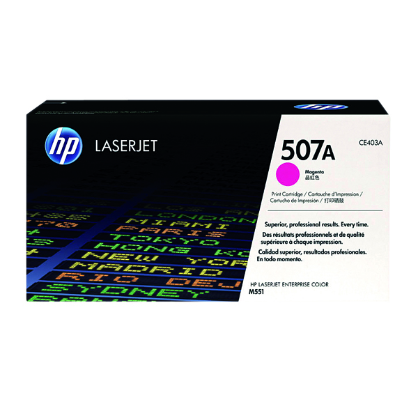 HP 507A LASERJET TONER MAG CE403A