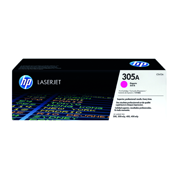 HP 305A TONER CART MAGENTA CE413A