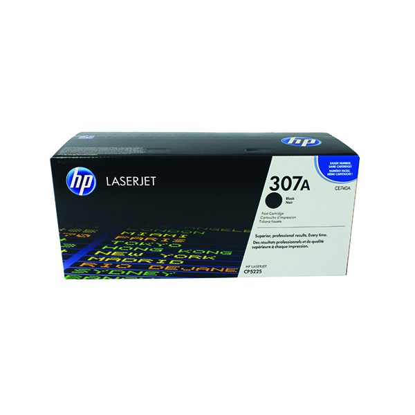 HP 307A LASERJET TONER BLK CE740A