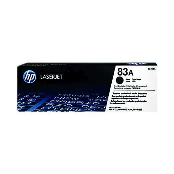 HP 83A LASERJET TONER BLACK CF283A