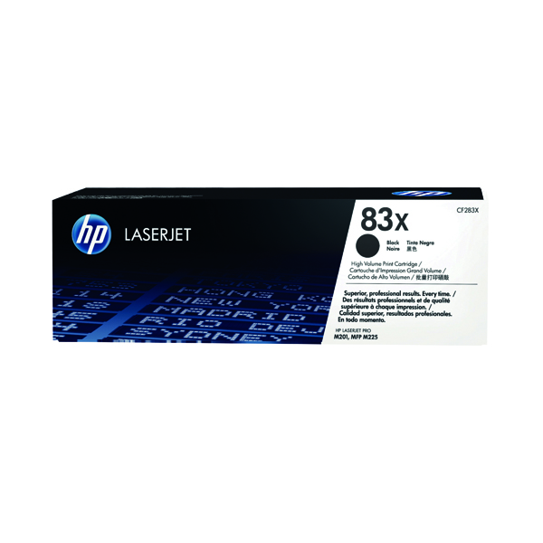 HP 83X HY TONER BLACK TWIN PACK PK2