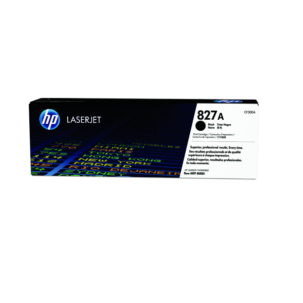 HP 827A LASERJET TONER BLK CF300A