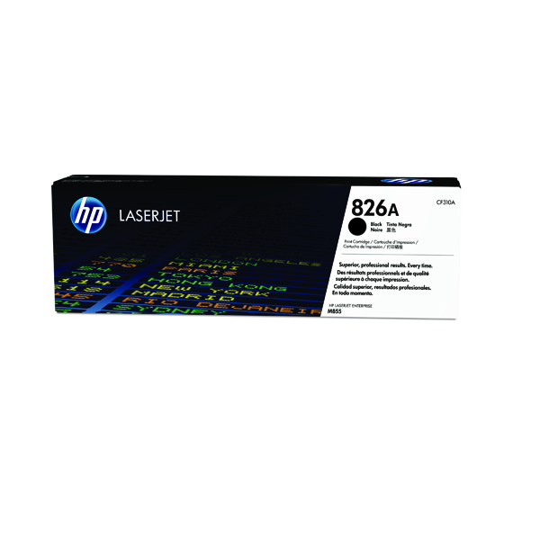 HP 826A LASERJET TONER BLACK CF310A