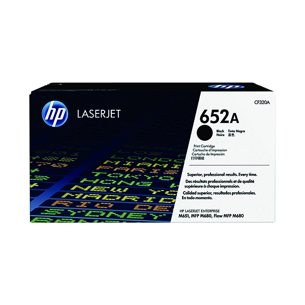 HP 652A LASER TONER BLACK CF320A