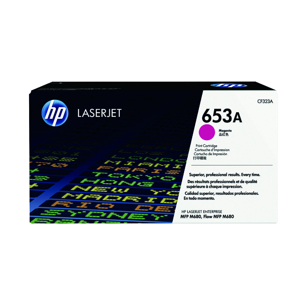 HP 653A LASER TONER MAGENTA CF323A