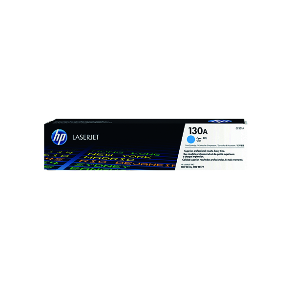 HP 130A LASER TONER CYAN CF351A