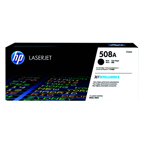 HP 508A LASERJET TONER BLACK CF360A