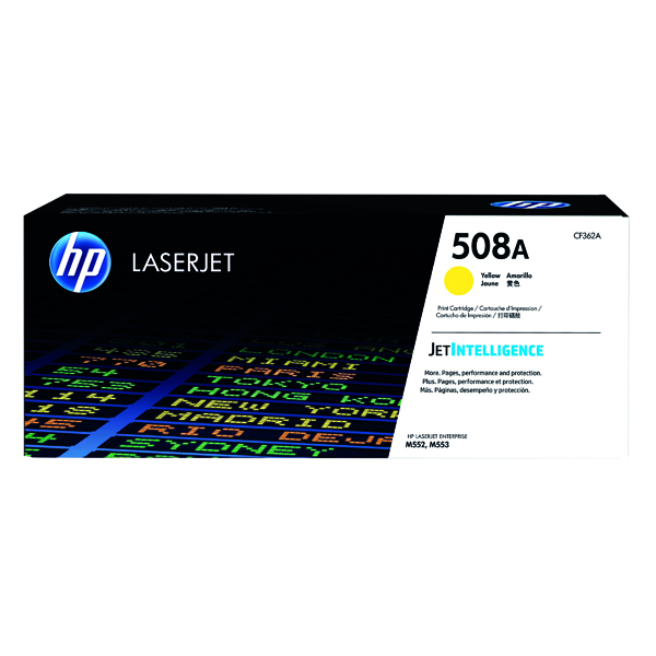 HP 508A LASERJET TONER YELLOW CF362A