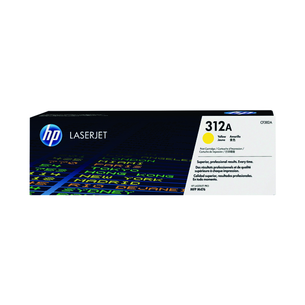 HP 312A LASERJET TONER YELLOW CF382A