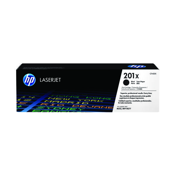 HP 201X LASER BLACK TONER TWIN PACK