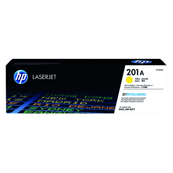 HP 201A LASERJET TONER YELLOW CF402A