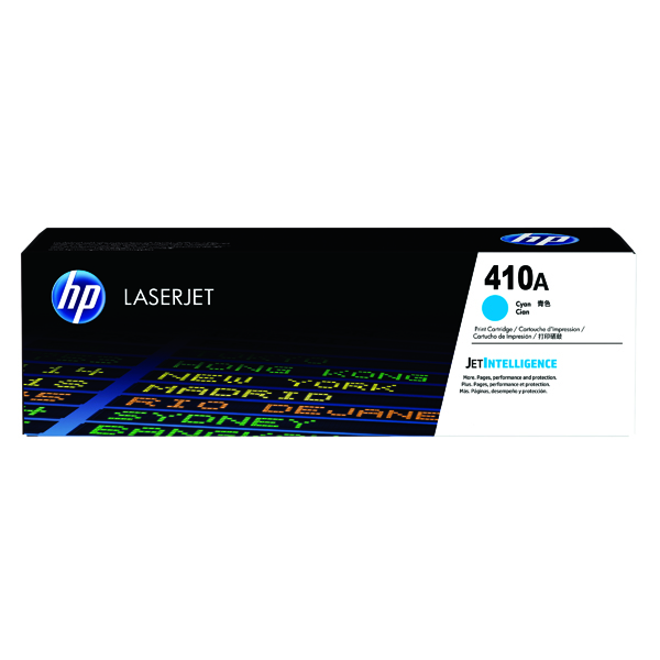 HP 410A CYAN LASERJET TONER CF411A