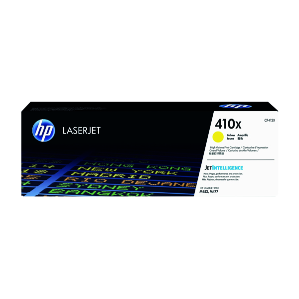 HP 410X HY YELLOW TONER CF412X