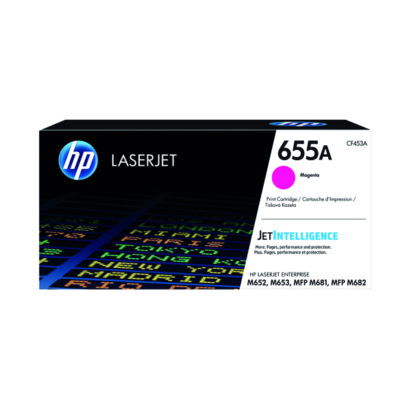 HP 655A TONER CARTRIDGE MAGENTA