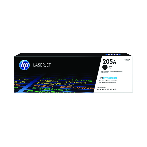 HP 205A BLACK LASER CARTRIDGE