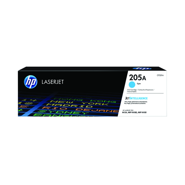 HP 205A CYAN LASER CARTRIDGE