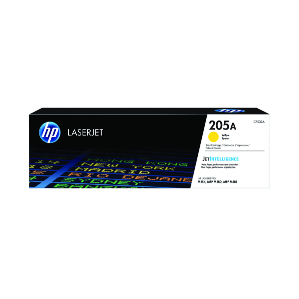 HP 205A YELLOW LASER CARTRIDGE