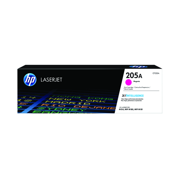 HP 205A MAGENTA LASER CARTRIDGE