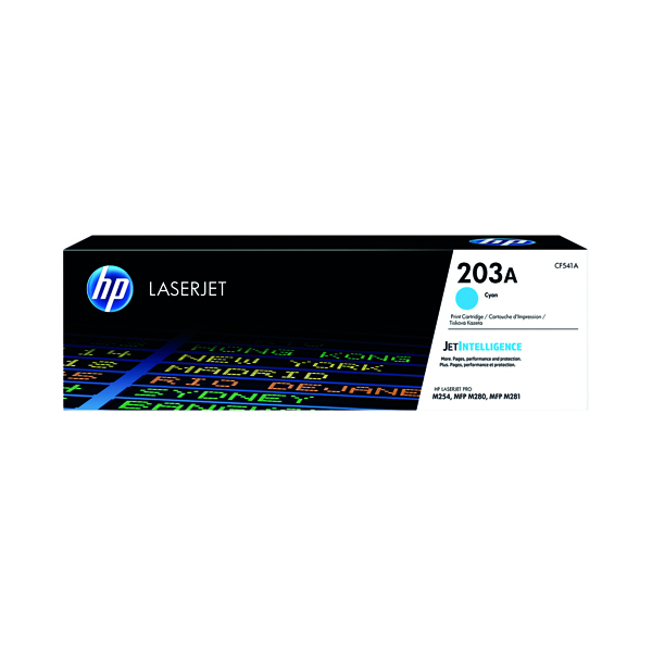 HP 203A CYAN LASER CARTRIDGE