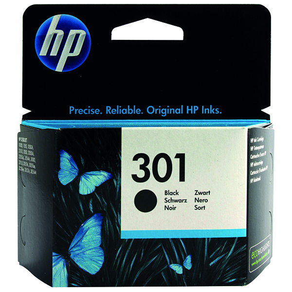 HP 301 INK CARTRIDGE BLACK CH561EE