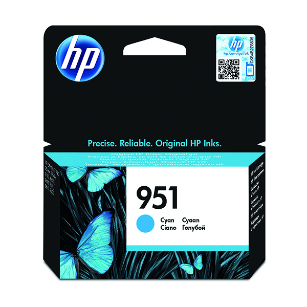 HP 951 OFFICEJET INK CYAN CN050AE