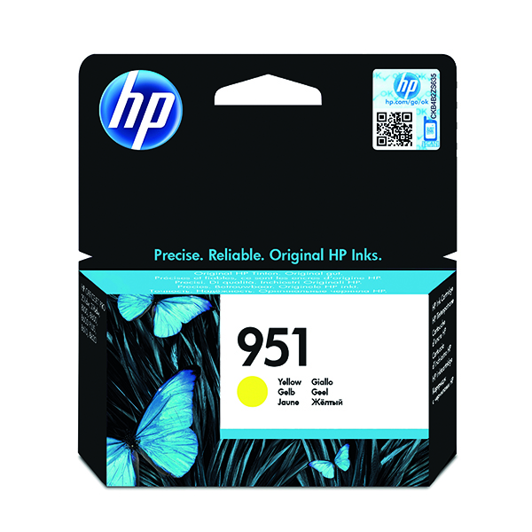 HP 951 OFFICEJET INK YELLOW CN052AE