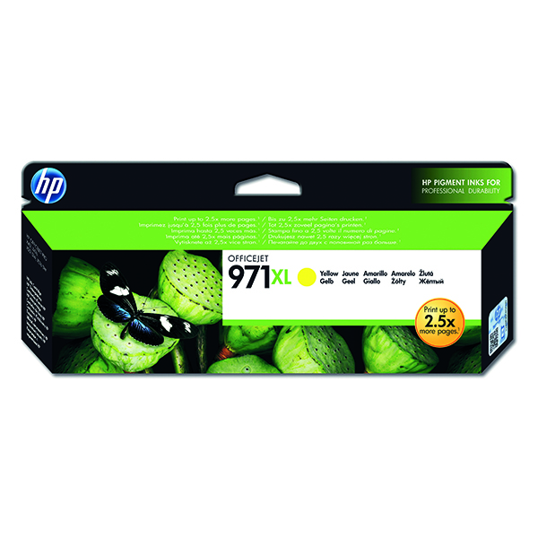 HP 971XL OFFICEJET INK YLW CN628AE