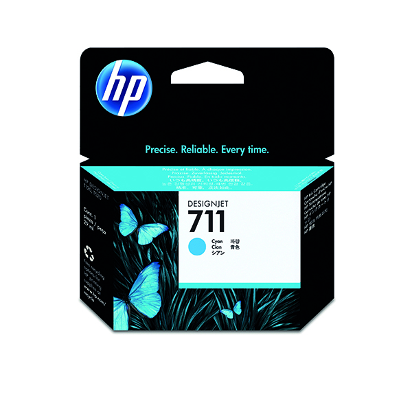 HP 711 DESIGNJET INK CYAN CZ130A