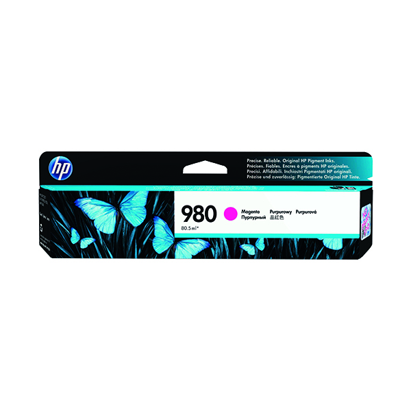 HP 980 INK CARTRIDGE MAGENTA D8J08A