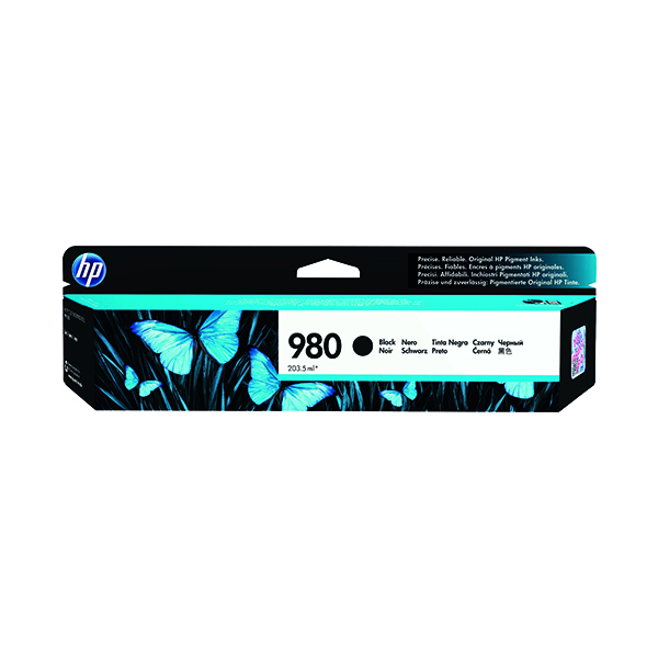 HP 980 INK CARTRIDGE BLACK D8J10A