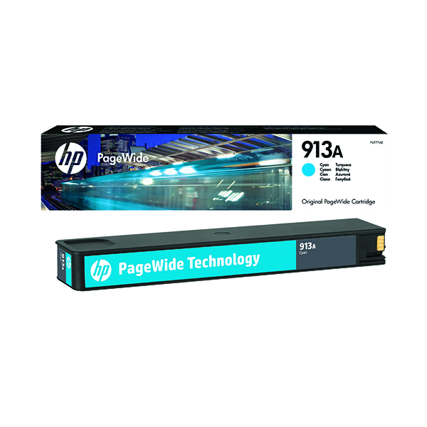 HP 913A CYAN INK CARTRIDGE