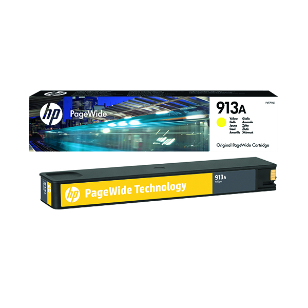 HP 913A YELLOW INK CARTRIDGE