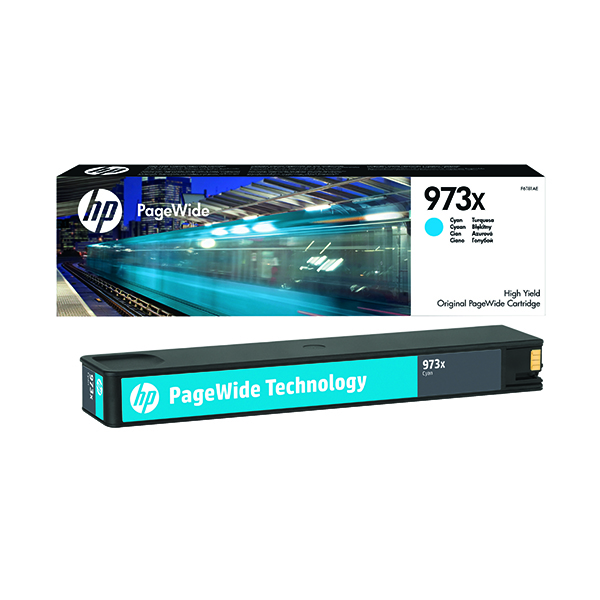 HP 973X CYAN INK CARTRIDGE HY