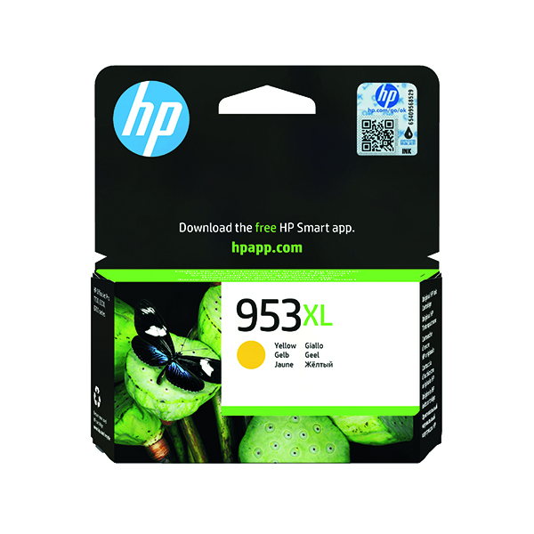 HP 953XL ORIGINAL INK CART HY YLW