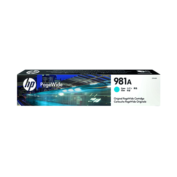 HP 981A ORIGINAL PAGEWIDE CART CY