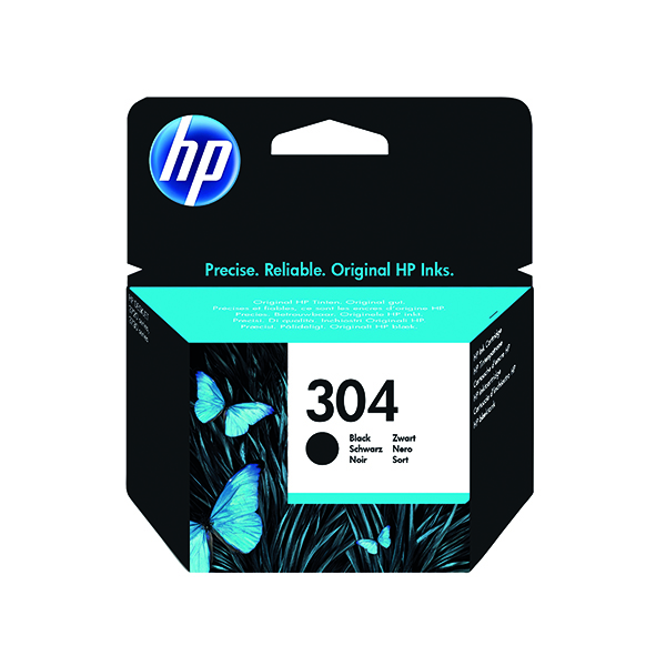 HP 304 INK CARTRIDGE BLACK N9K06AE