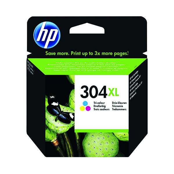 HP 304XL INK CARTRIDGE HY TRI-COLOUR