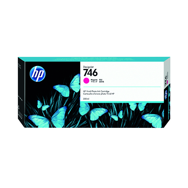 HP 746 DESIGNJET INK MAGENTA P2V78A