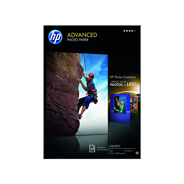 HP PHT PPR GLSSY 250GSM A4 25SHEETS