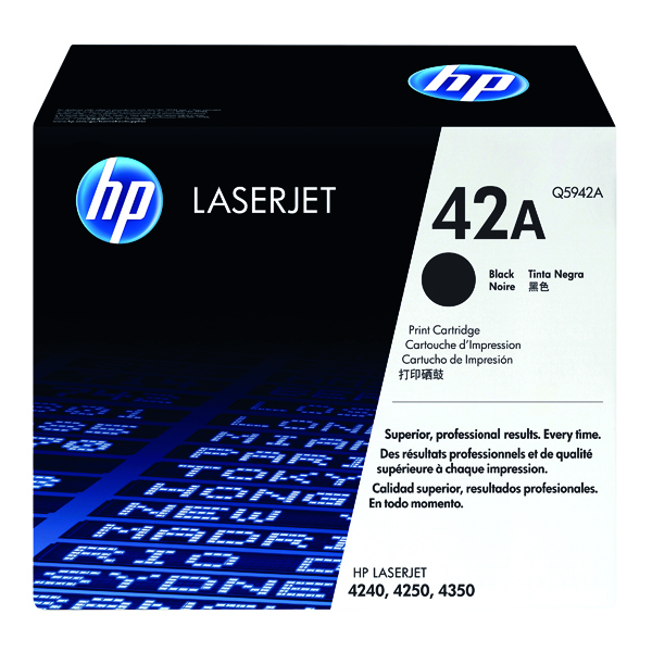 HP 42A BLK ORGL LASRERJET TONER