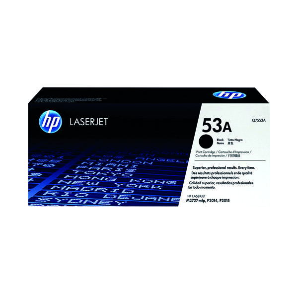 HP 53A LASERJET TONER BLK Q7553A