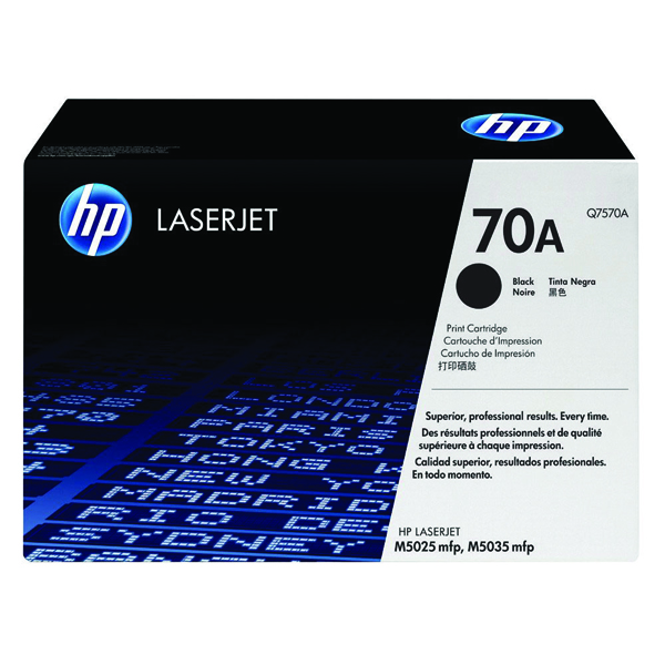 HP 70A LASERJET TONER BLK Q7570A