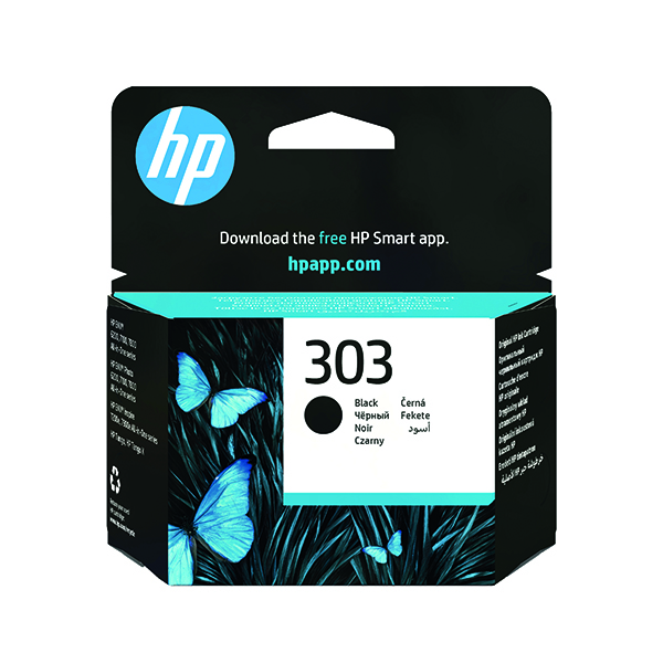 HP 303 BLACK INK CARTRIDGE