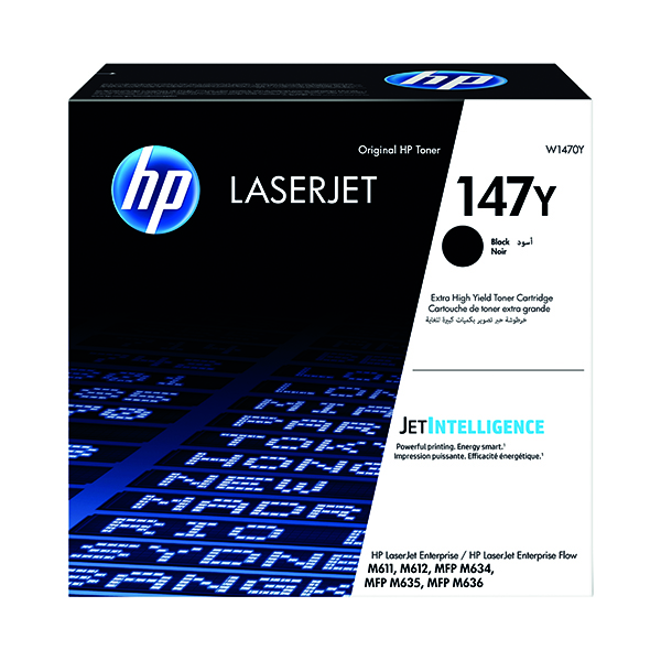 HP 147Y LASERJET TONER CART XHY BLK