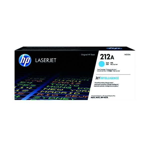 HP 212A CYAN LASERJET TONER CART