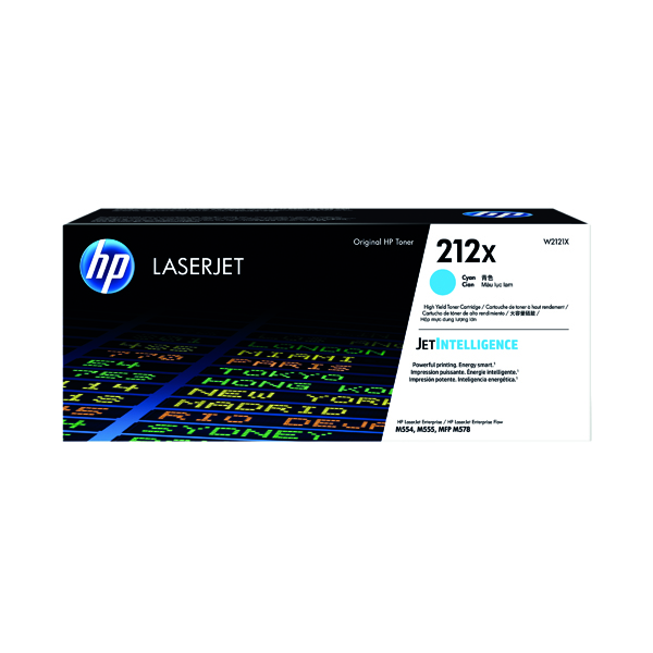 HP 212X CYN HY LASERJET TONER CART