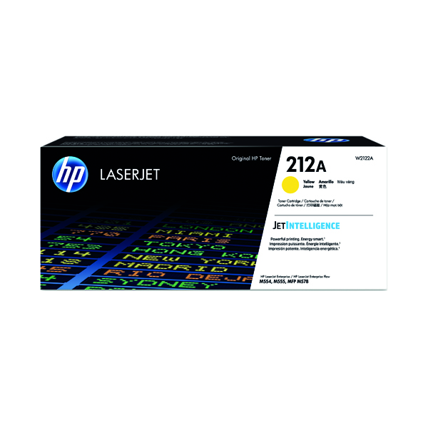 HP 212A YELLOW LASERJET TONER CART