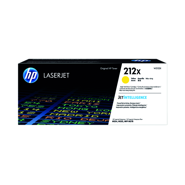 HP 212X YLW HY LASERJET TONER CART