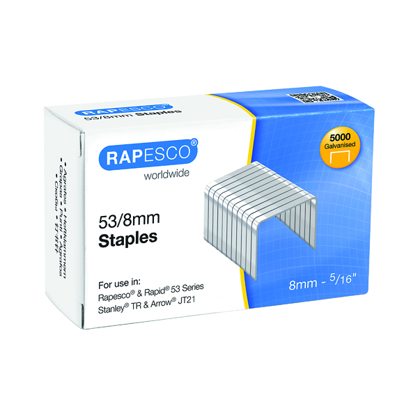 RAPESCO STAPLES 53/8MM PK5000